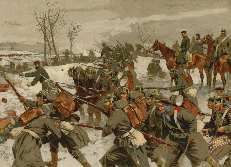 Bataille de la Lisaine, Guerre franco-prussienne, 15-17 janvier 1871 - Georg Koch