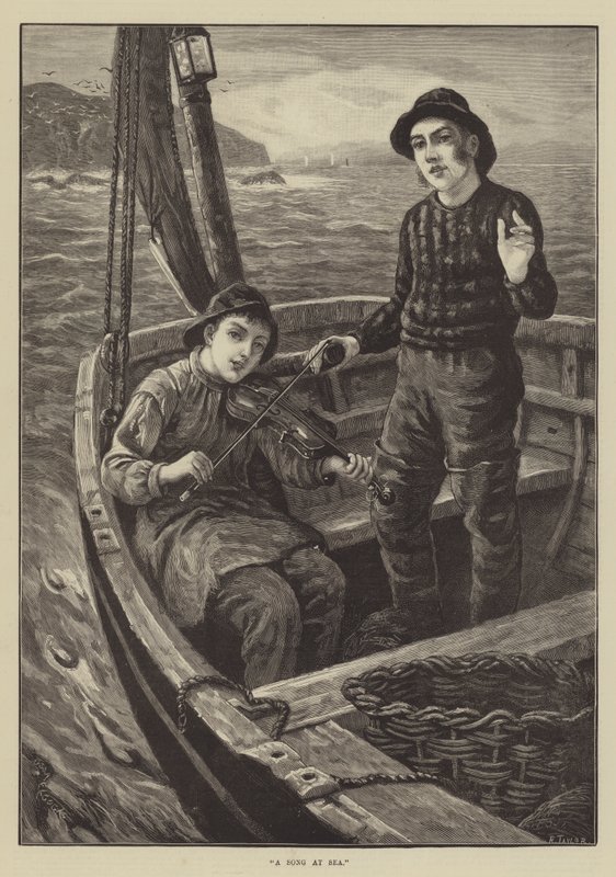 Une chanson en mer - George A. Elcock