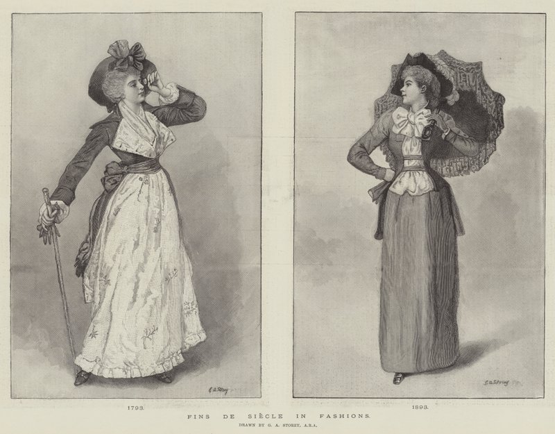 Fin de siècle dans la mode - George Adolphus Storey
