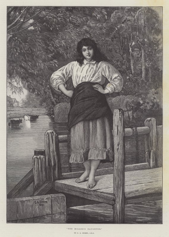 La fille du meunier - George Adolphus Storey