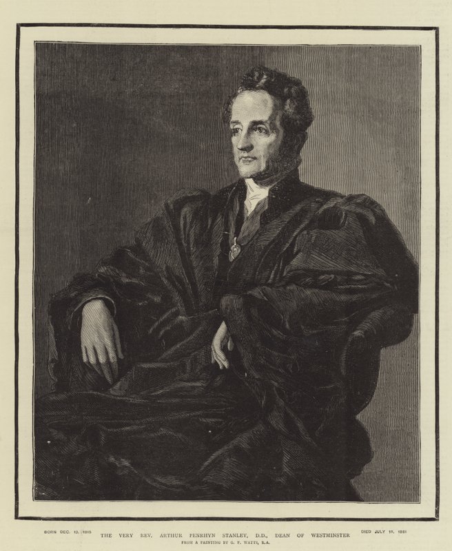 Le Très Révérend Arthur Penrhyn Stanley, DD, Doyen de Westminster - George Frederick Watts