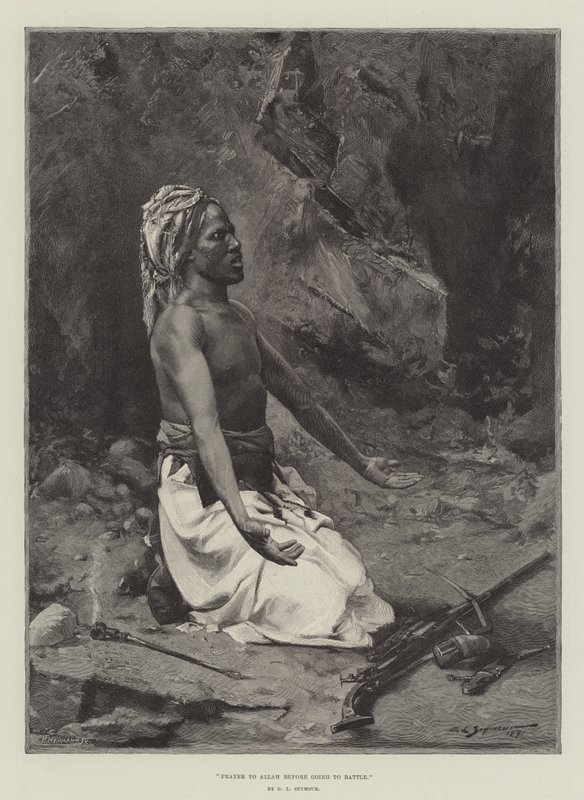 Prière à Allah avant de partir au combat - George L. Seymour