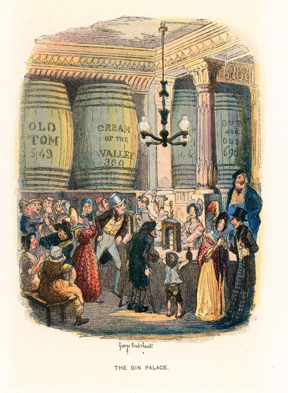 Illustration pour Les Temps Difficiles - George (after) Cruikshank