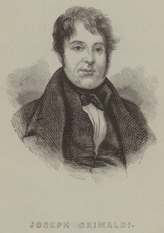 Joseph Grimaldi - George (after) Cruikshank