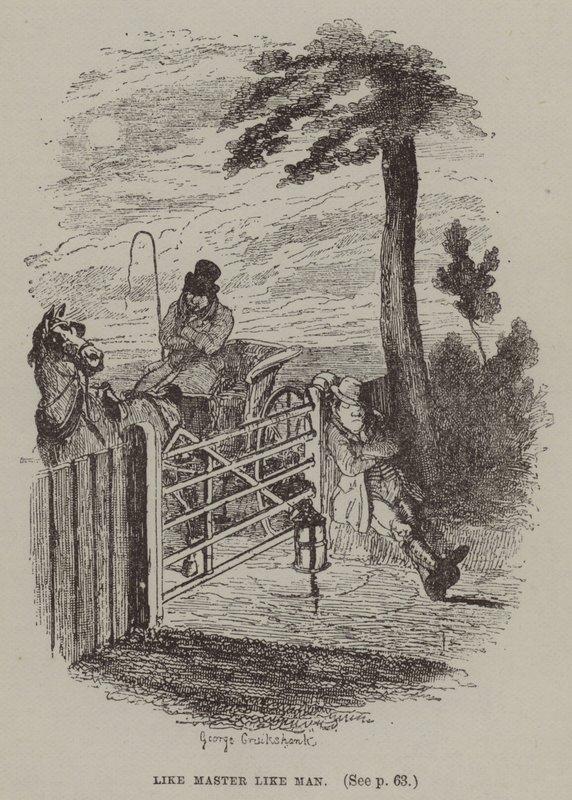Tel maître, tel homme - George (after) Cruikshank