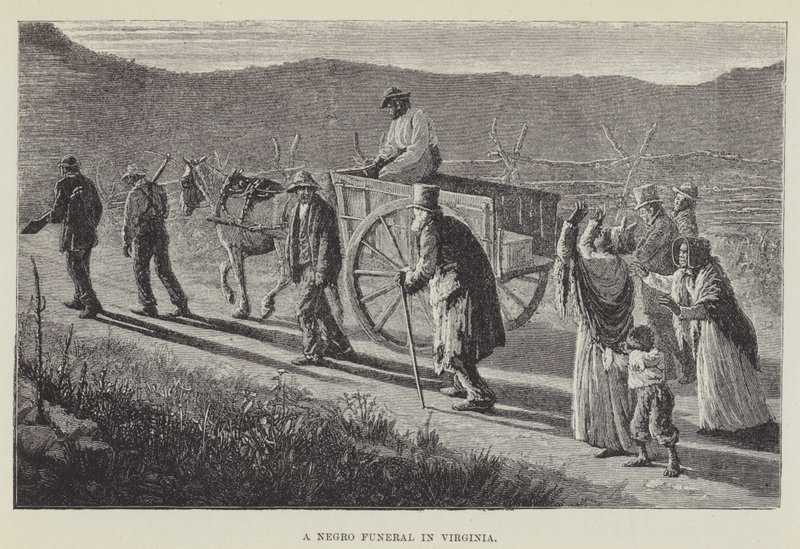 Un enterrement de nègre en Virginie - George Augustus Sala