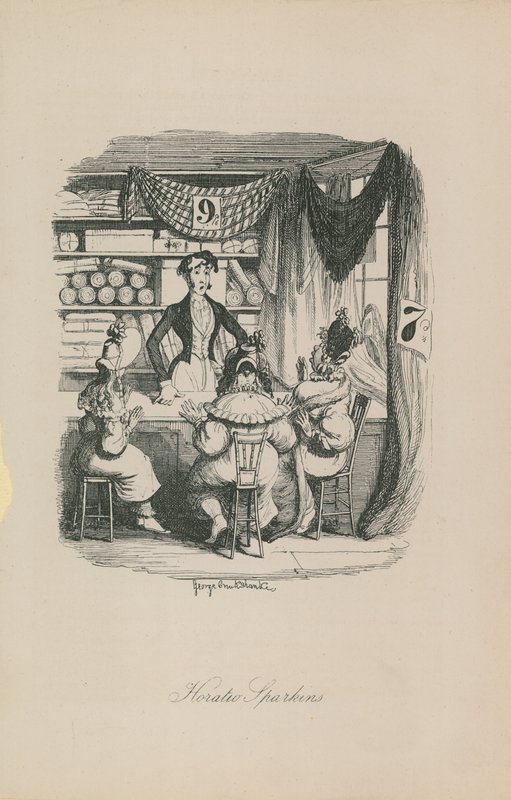 Horatio Sparkins - George Cruikshank