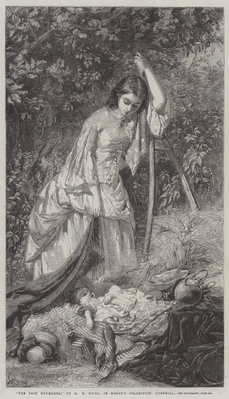 La Belle Faneuse - George Elgar Hicks