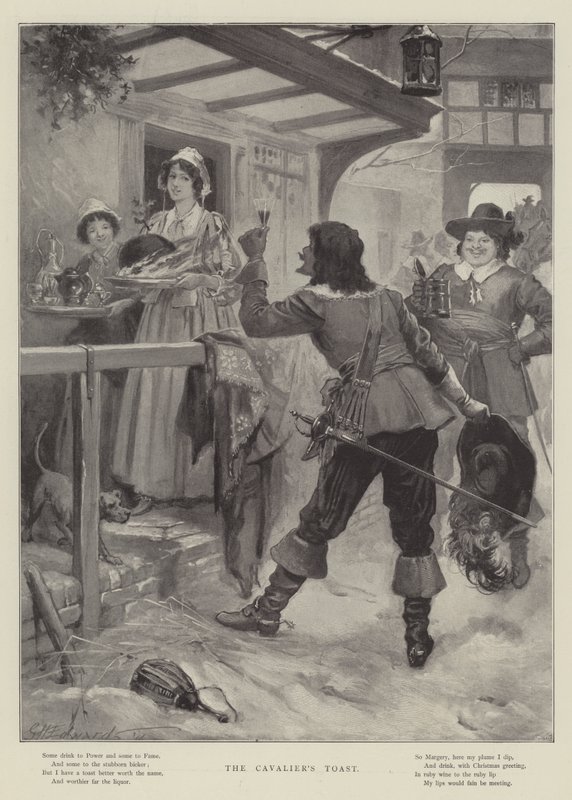 Le toast du cavalier - George Henry Edwards