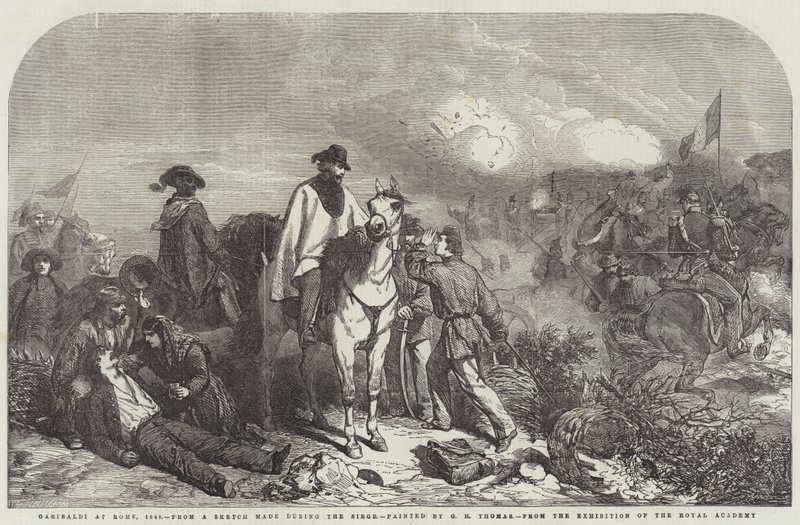 Garibaldi à Rome, 1849 - George Housman Thomas