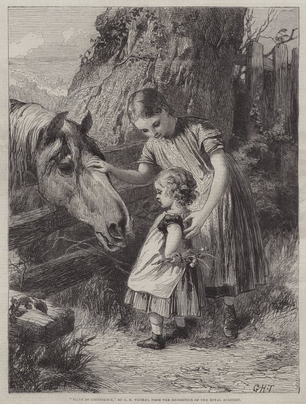 Manque de Confiance - George Housman Thomas
