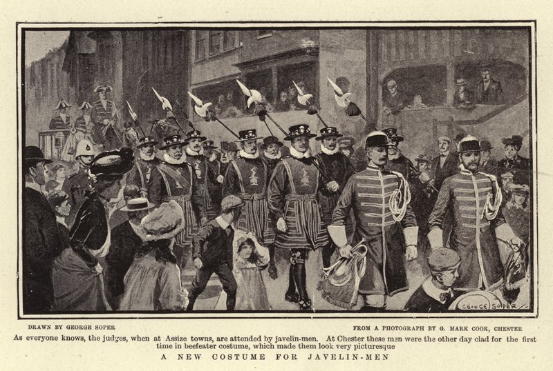 Un nouveau costume pour les hommes de javelot - George Soper