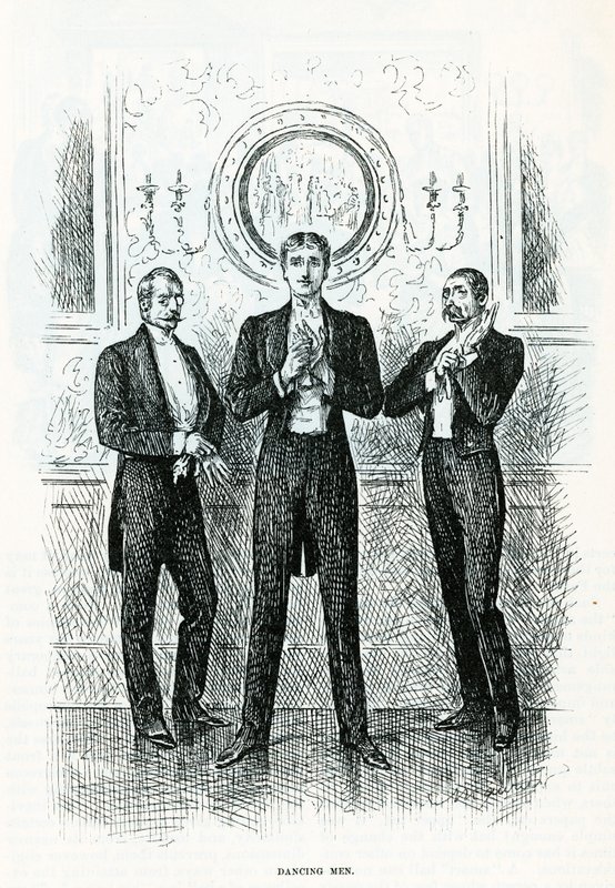 Hommes Dansants - George du Maurier