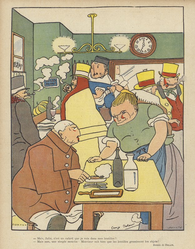 Illustration pour Le Rire - Georges Delaw