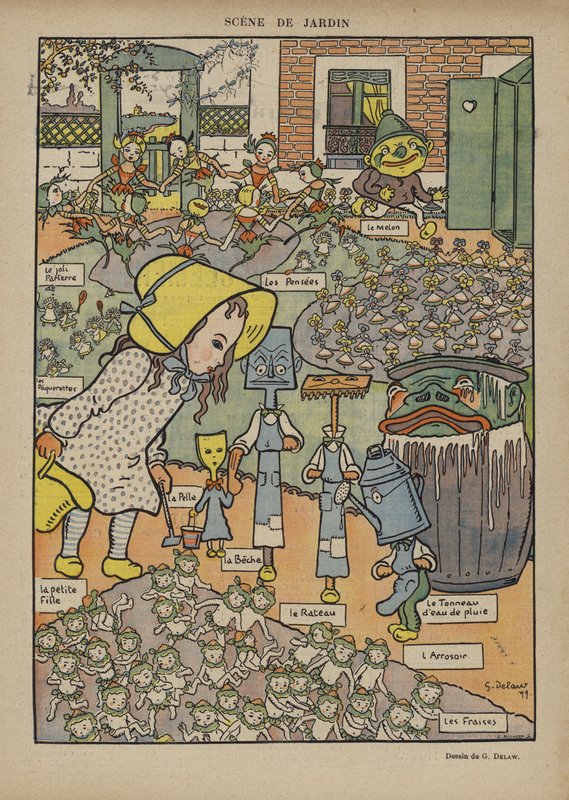 Illustration pour Le Rire - Georges Delaw