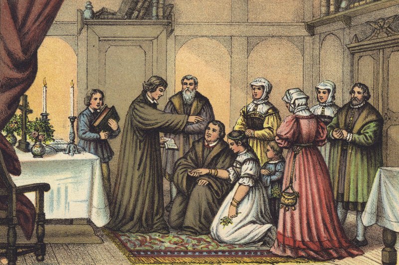 Le mariage de Luther - German School