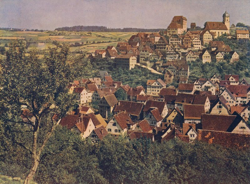 Altensteig, Forêt Noire, Allemagne (photo couleur) - German Photographer