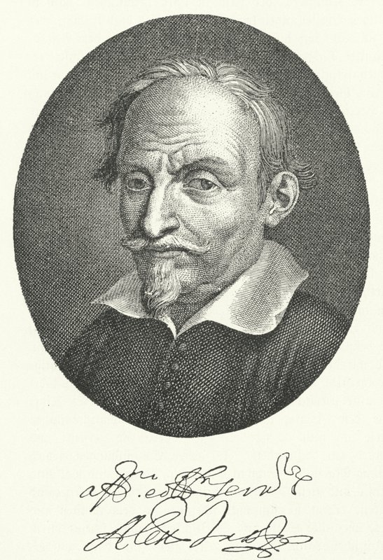 Alessandro Tassoni, poète et écrivain italien (gravure) - German School