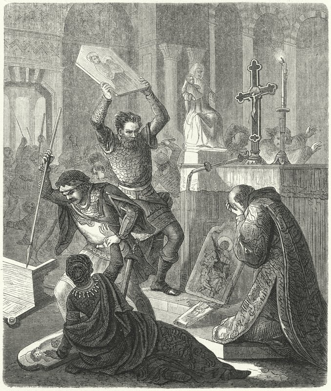 Iconoclasme byzantin, VIIIe siècle - German School