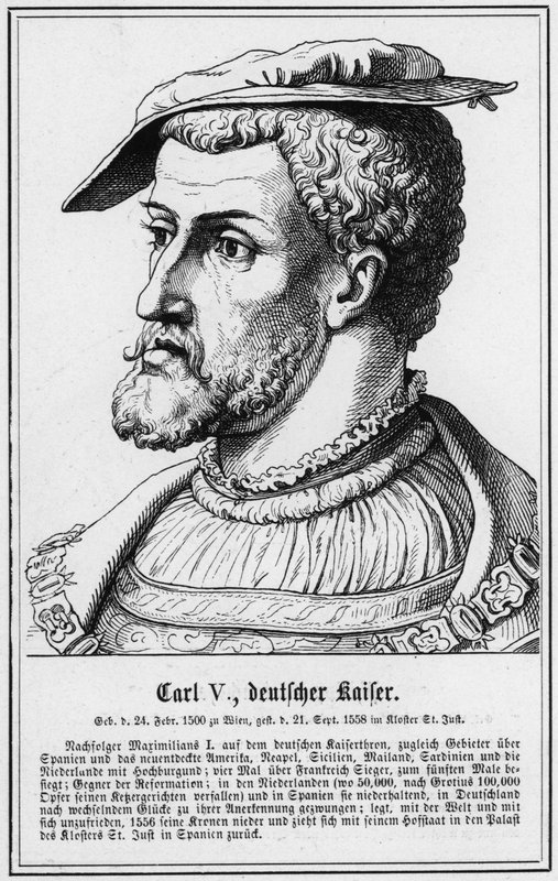 Carl V, Empereur allemand - German School