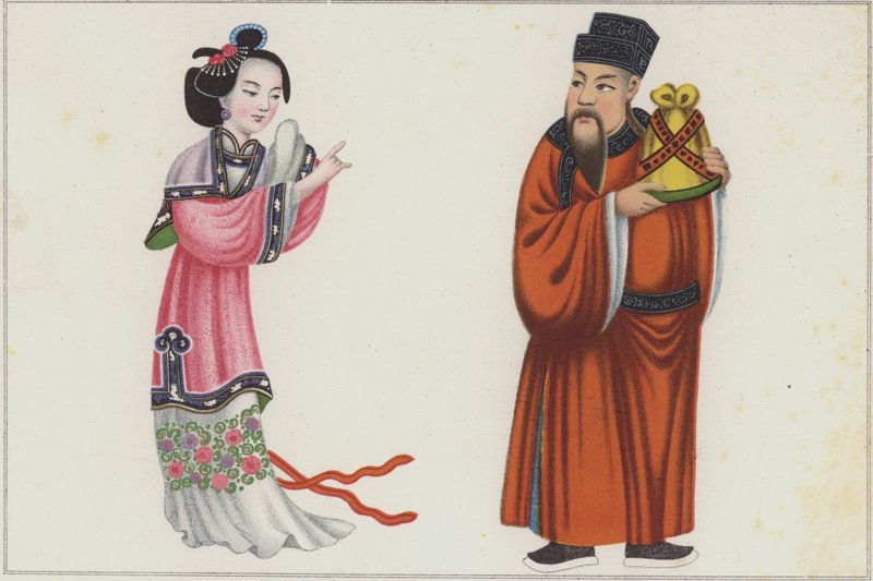Peintures chinoises - German School