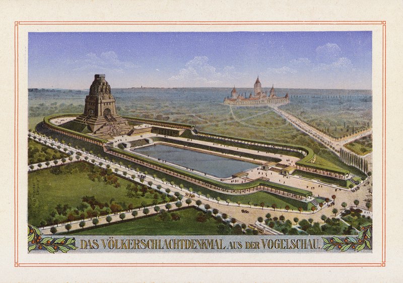 Le Monument de la Bataille des Nations vu d