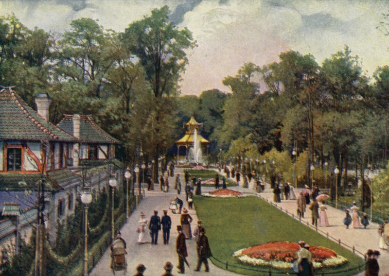 Dreisternpromenade, Jardin zoologique de Berlin, Allemagne - German School