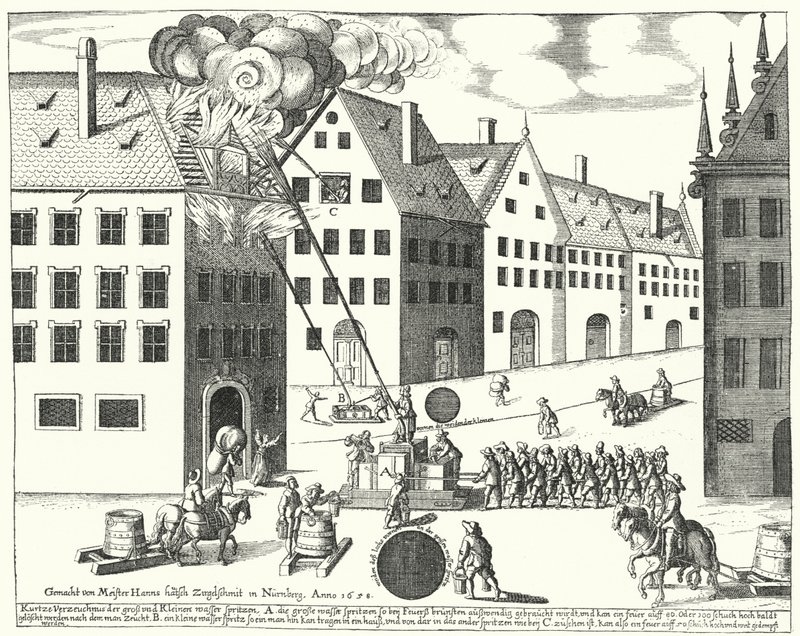Pompiers à Nuremberg - German School
