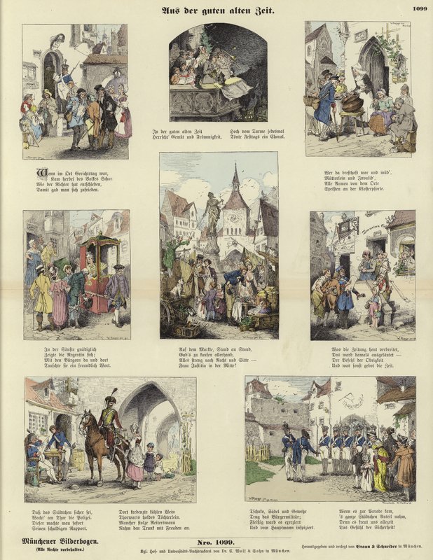 Du bon vieux temps - German School
