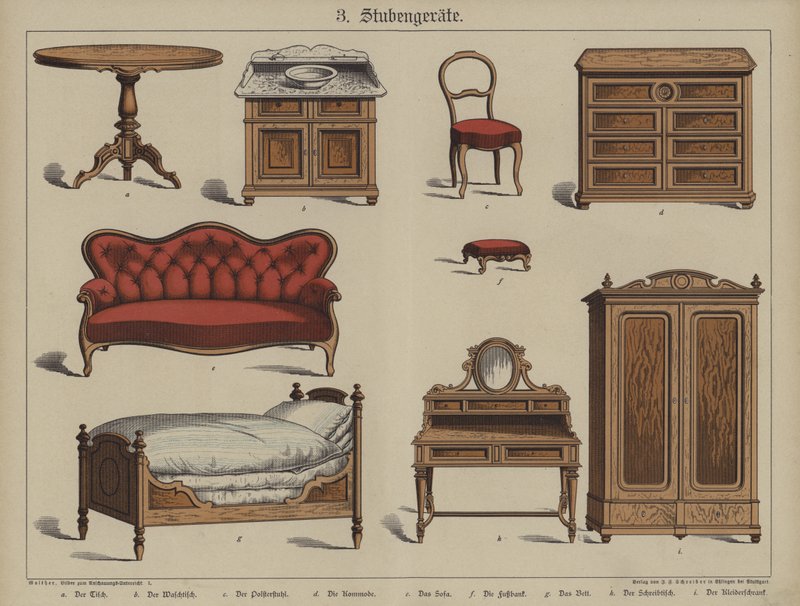 Mobilier - German School