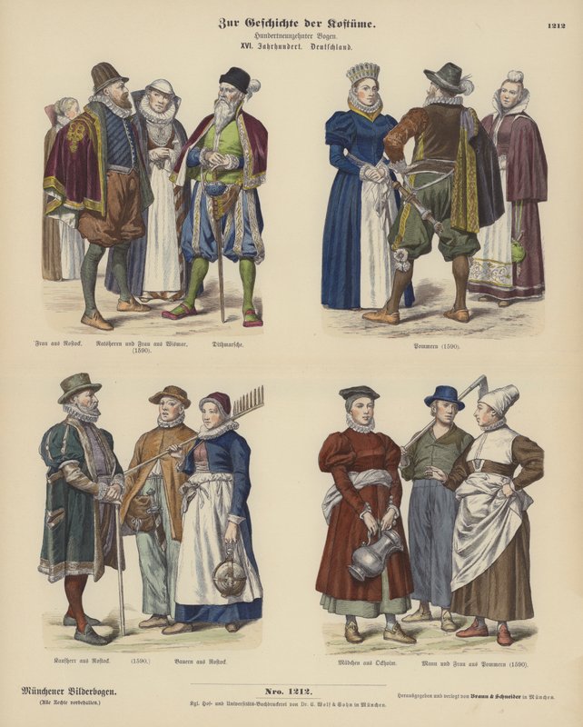 Costumes allemands - German School