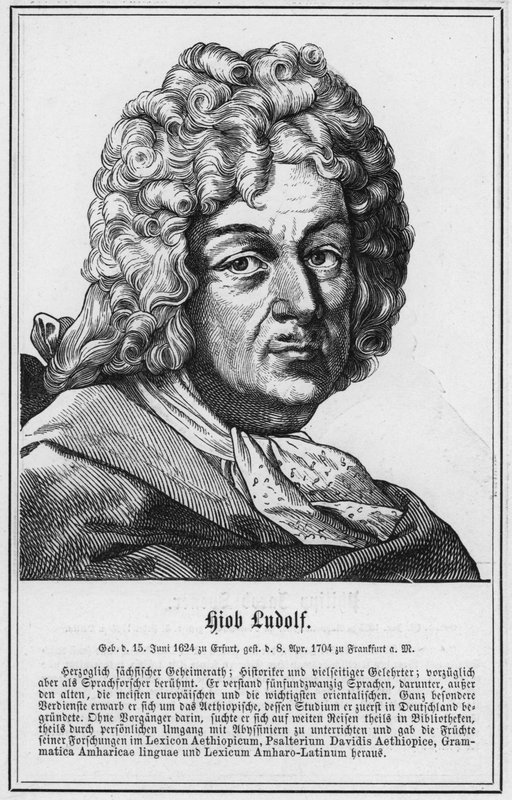 Hiob Ludolf (gravure) - German School