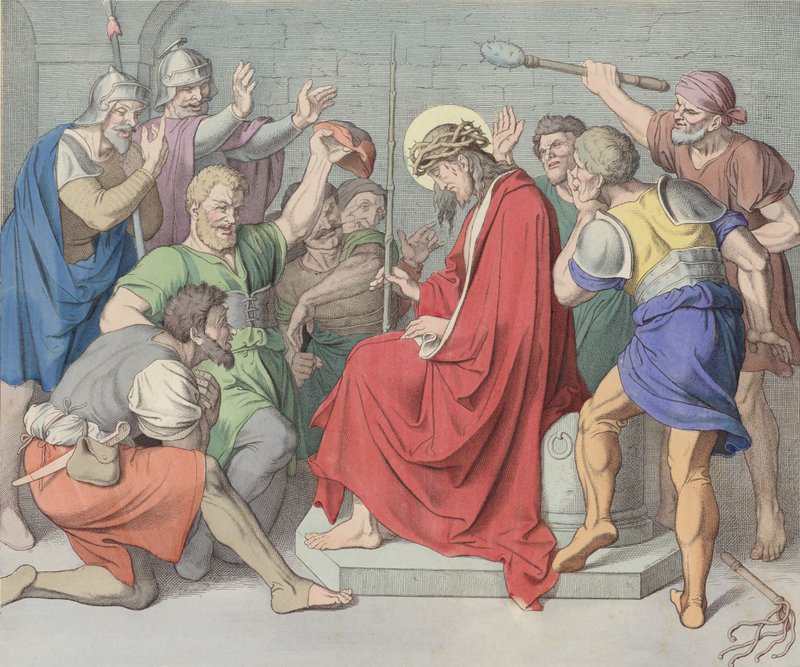 Jésus est couronné d