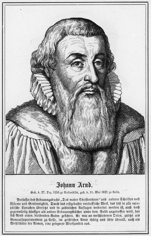 Johann Arndt (gravure) - German School