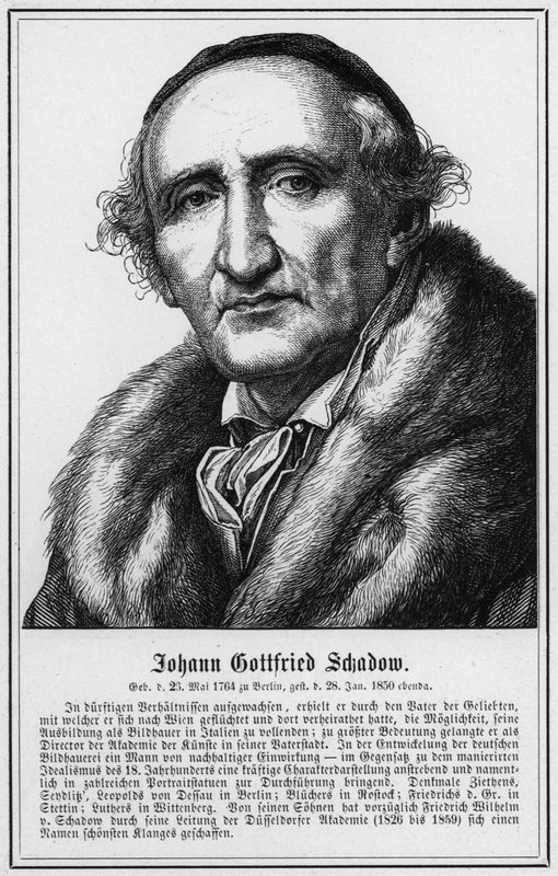 Johann Gottfried Schadow (gravure) - German School
