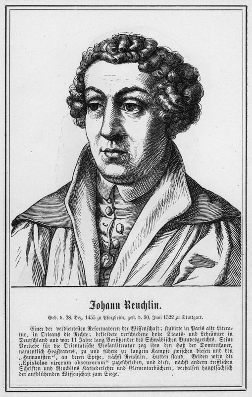 Johann Reuchlin - German School
