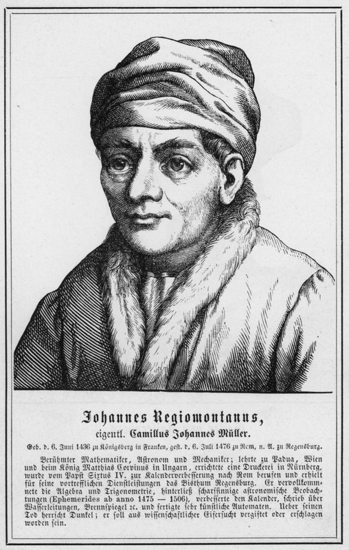 Johannes Regiomontanus - German School