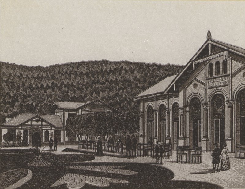 Kaiserpark (lithographie) - German School
