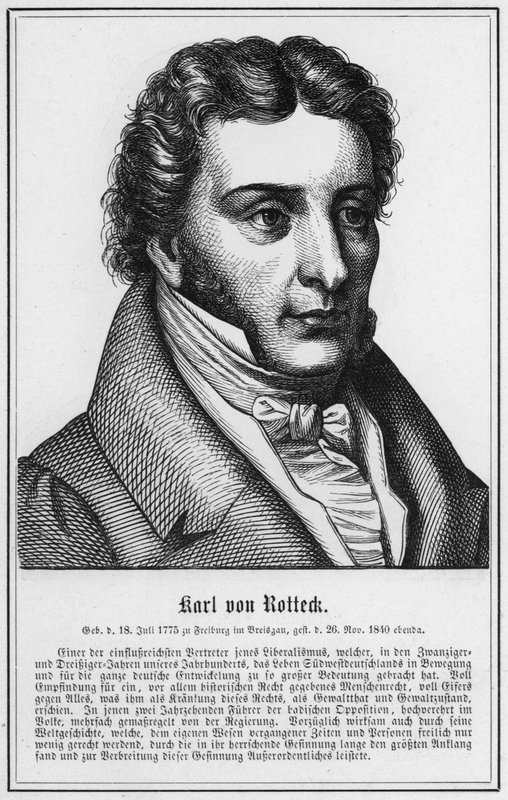 Karl von Rotteck - German School
