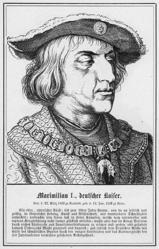 Maximilien I, Empereur Allemand - German School