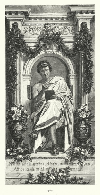 Ovide, poète romain - German School