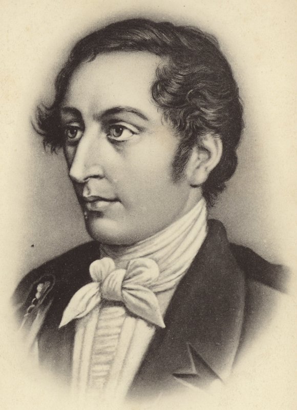 Portrait de Carl Maria von Weber - German School