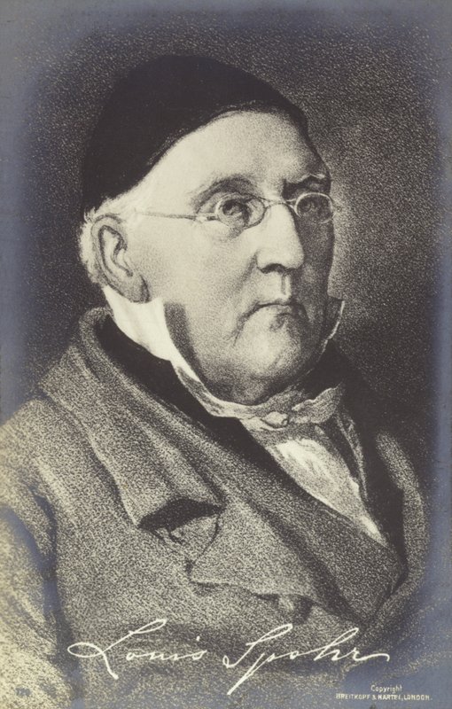 Portrait de Louis Spohr - German School