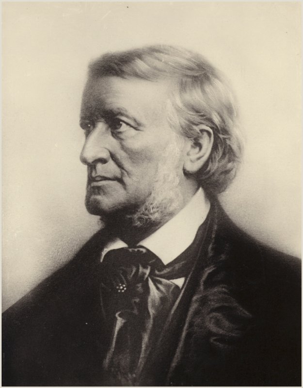 Portrait de Richard Wagner - German School