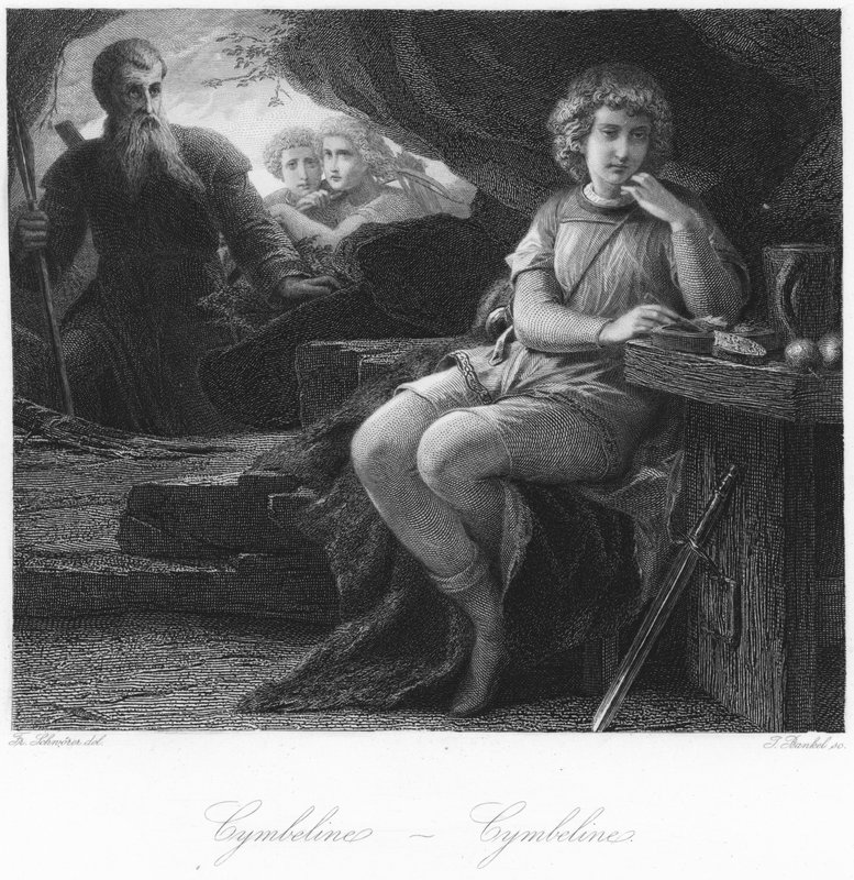 Scène de Cymbeline - German School