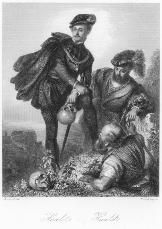 Scène de Hamlet - German School
