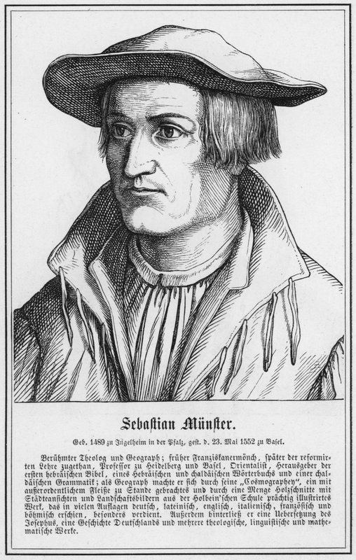 Sebastian Munster (gravure) - German School