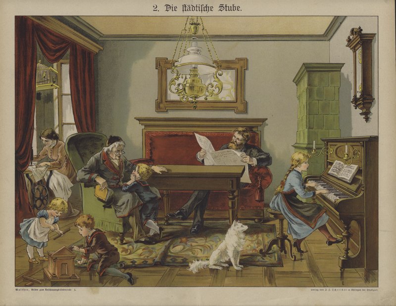 Salon en ville - German School