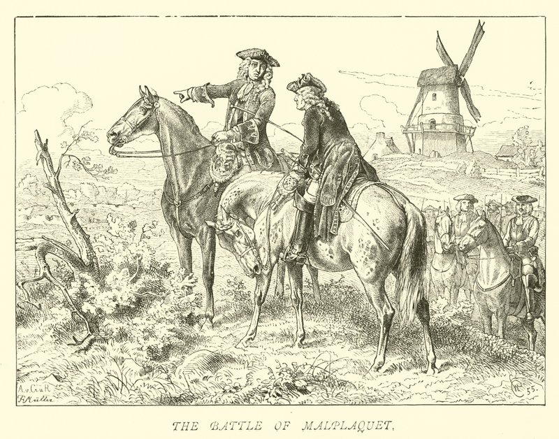 La bataille de Malplaquet - German School