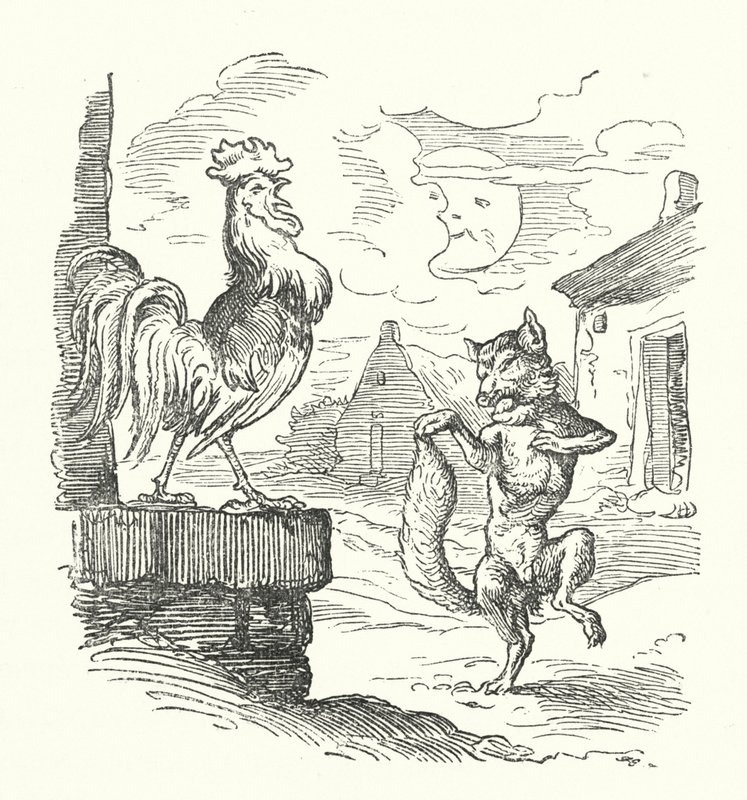 Le Coq et le Renard - German School